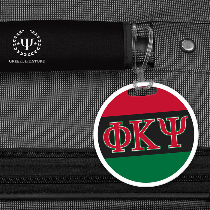 Phi Kappa Psi Luggage Bag Tag (round)