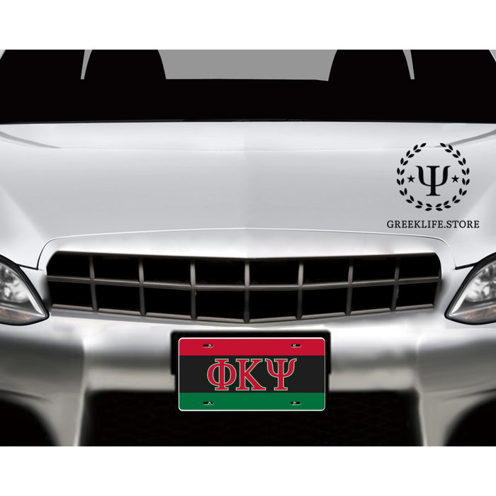 Phi Kappa Psi Decorative License Plate