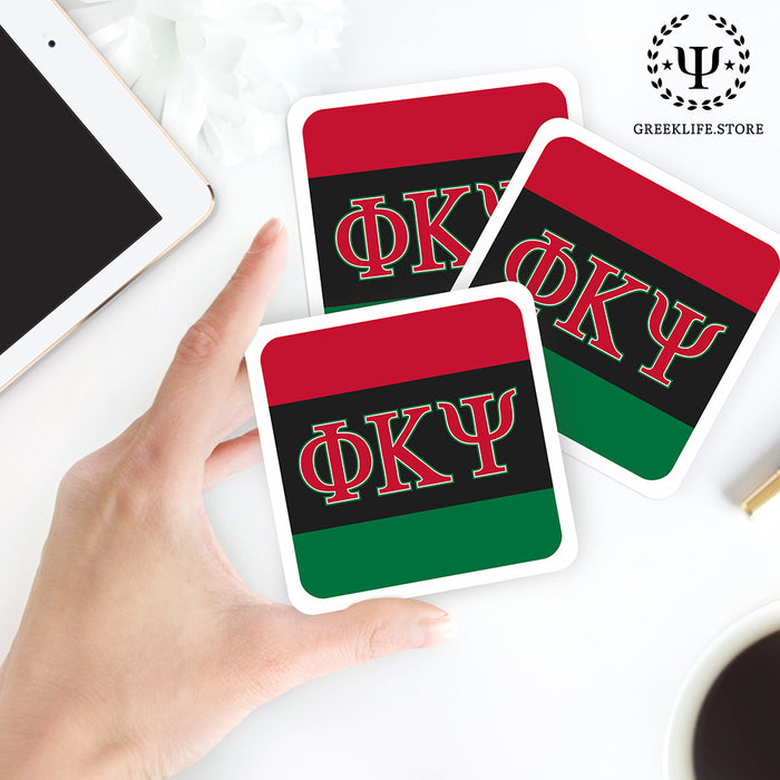 Phi Kappa Psi Beverage Coasters Square (Set of 4)