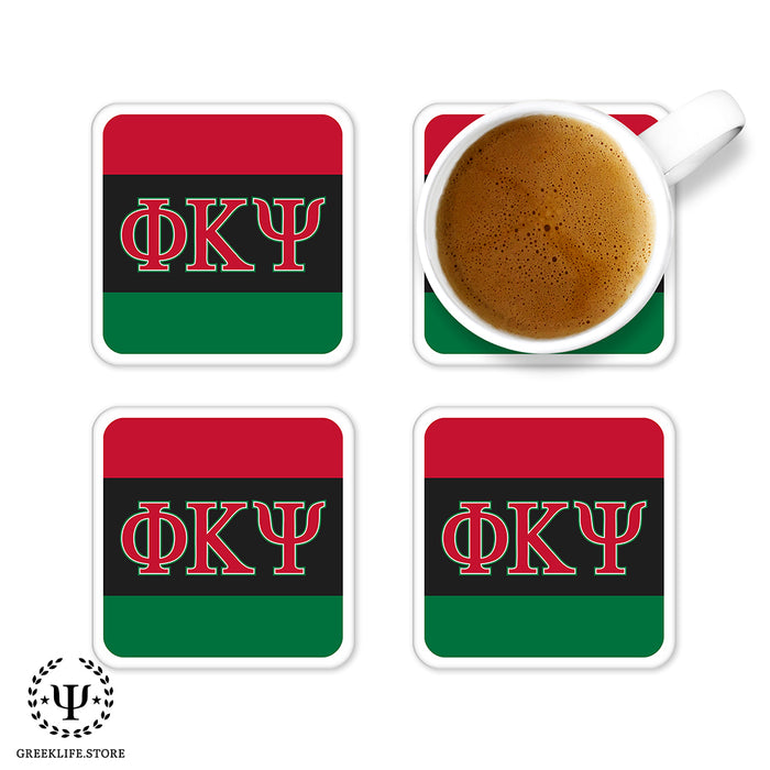 Phi Kappa Psi Beverage Coasters Square (Set of 4)