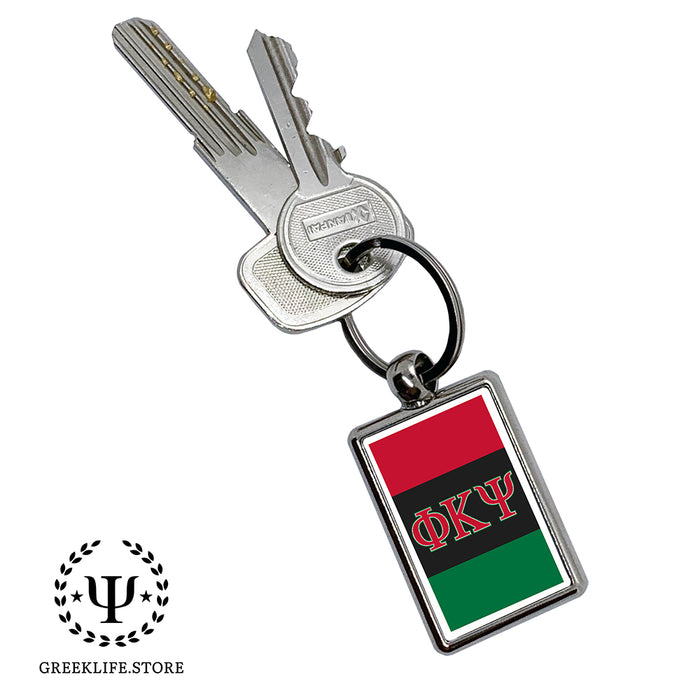 Phi Kappa Psi Keychain Rectangular