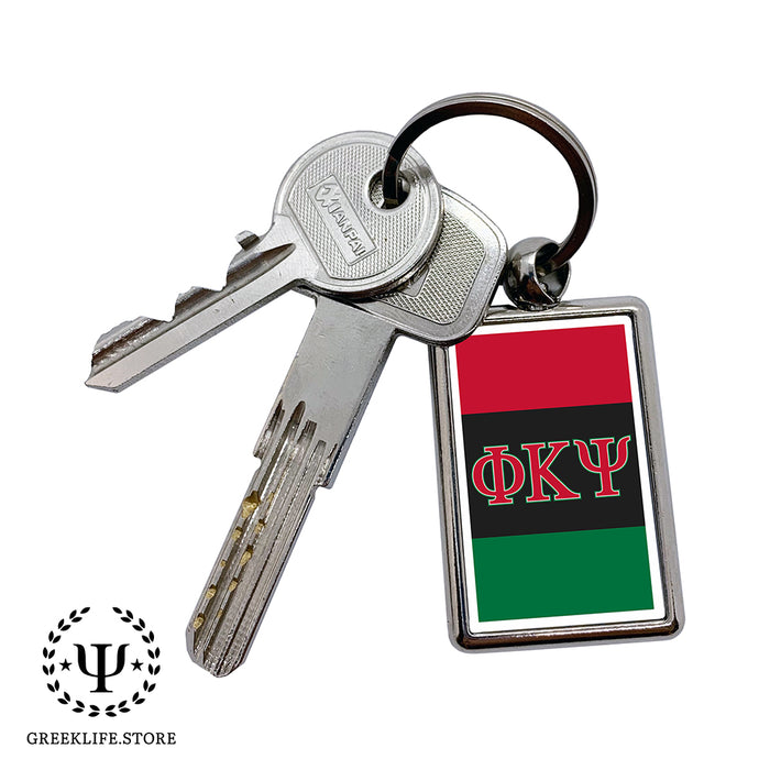 Phi Kappa Psi Keychain Rectangular