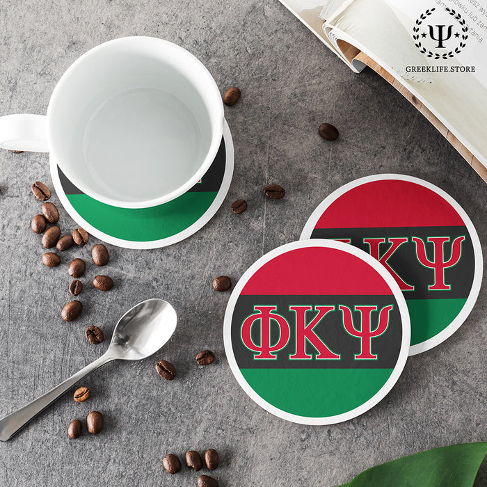 Phi Kappa Psi Beverage Coasters Round (Set of 4)