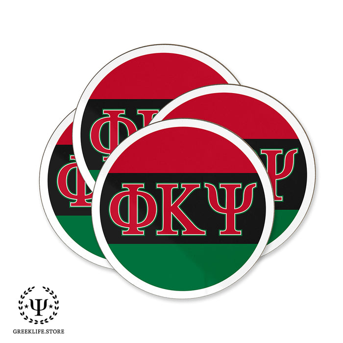 Phi Kappa Psi Beverage Coasters Round (Set of 4)