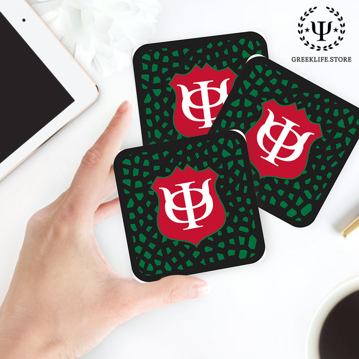 Phi Kappa Psi Beverage Coasters Square (Set of 4)