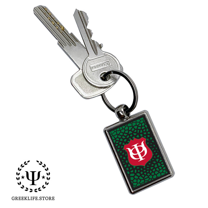 Phi Kappa Psi Keychain Rectangular