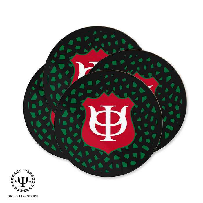 Phi Kappa Psi Beverage Coasters Round (Set of 4)