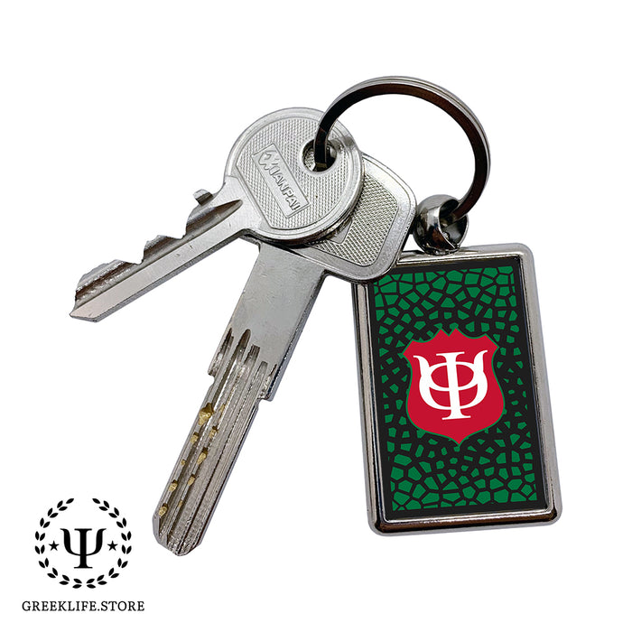 Phi Kappa Psi Keychain Rectangular