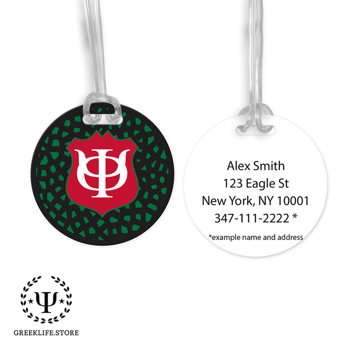 Phi Kappa Psi Luggage Bag Tag (round)