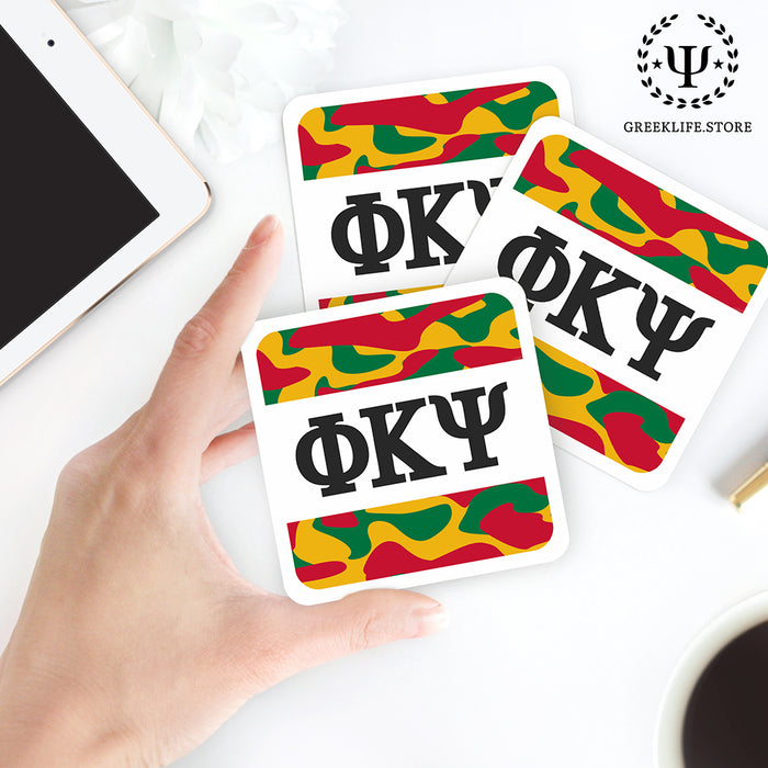 Phi Kappa Psi Beverage Coasters Square (Set of 4)