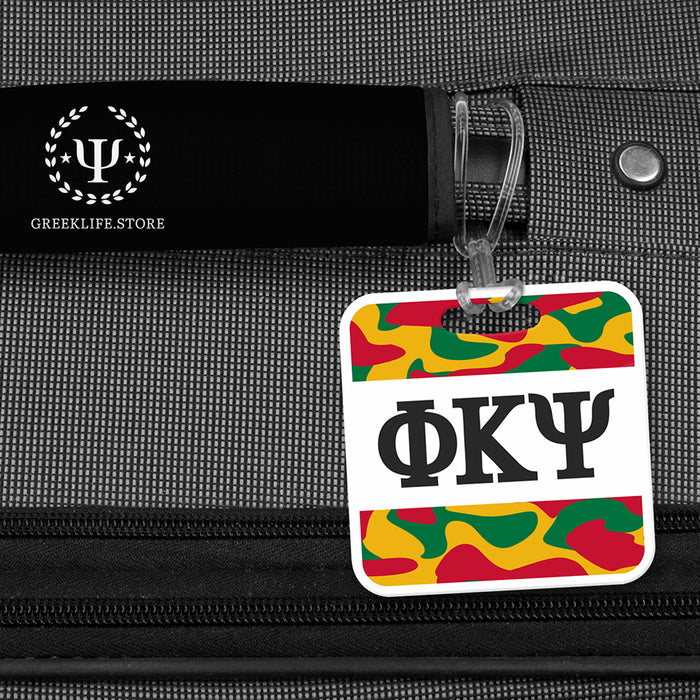Phi Kappa Psi Luggage Bag Tag (square)
