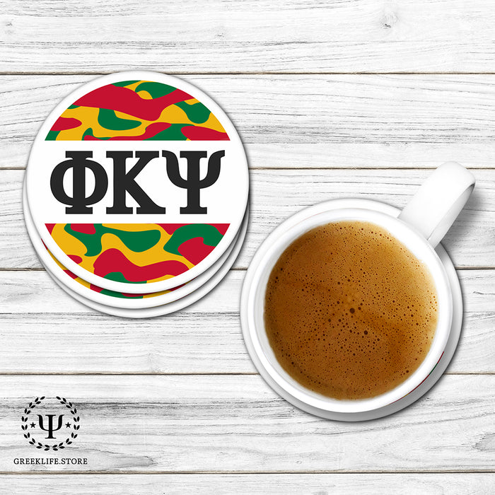 Phi Kappa Psi Beverage Coasters Round (Set of 4)