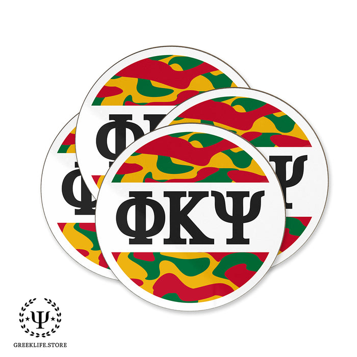 Phi Kappa Psi Beverage Coasters Round (Set of 4)