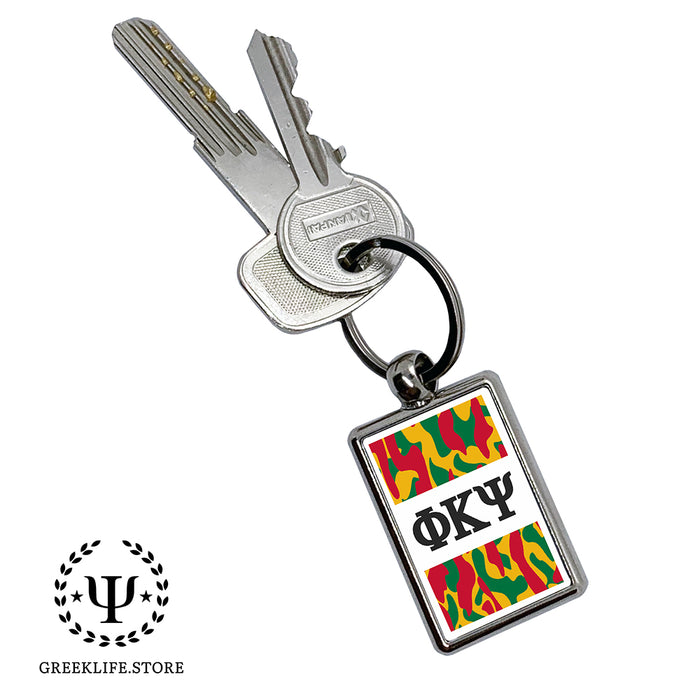 Phi Kappa Psi Keychain Rectangular