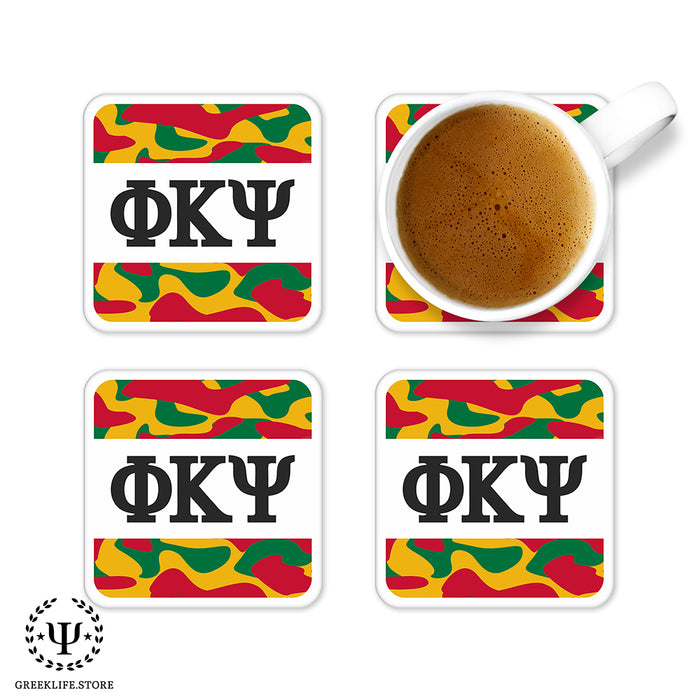 Phi Kappa Psi Beverage Coasters Square (Set of 4)