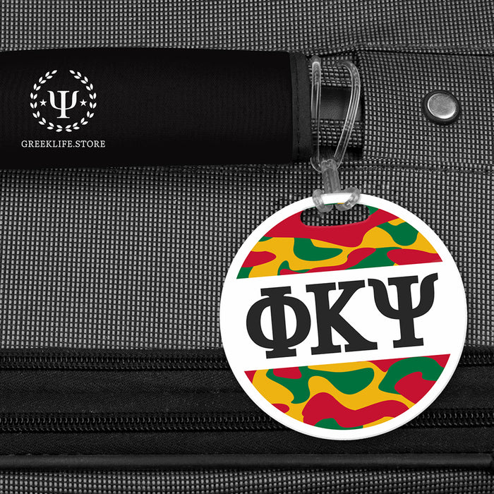 Phi Kappa Psi Luggage Bag Tag (round)