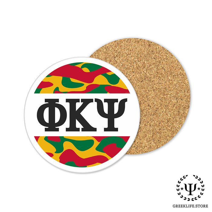 Phi Kappa Psi Beverage Coasters Round (Set of 4)