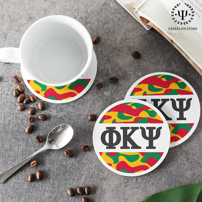 Phi Kappa Psi Beverage Coasters Round (Set of 4)