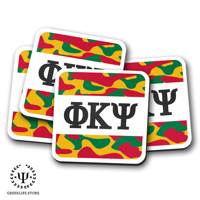 Phi Kappa Psi Beverage Coasters Square (Set of 4)