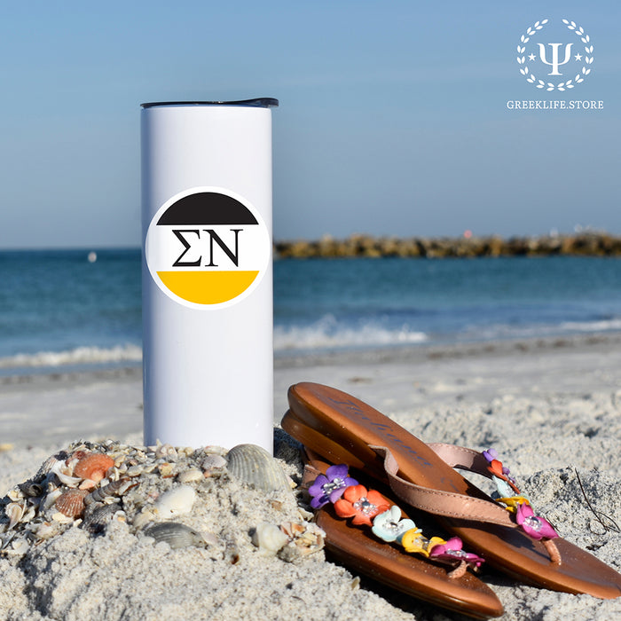 Sigma Nu Stainless Steel Skinny Tumbler 20 OZ