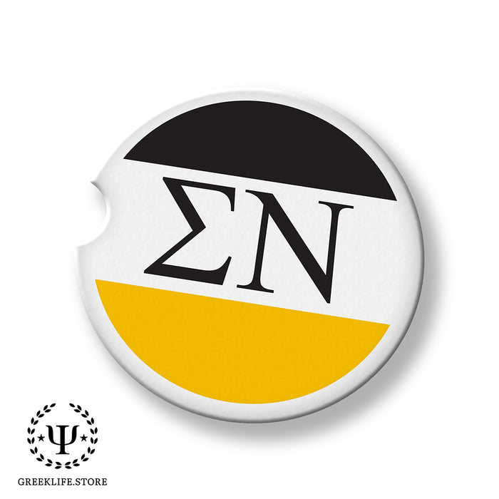 Sigma Nu Car Coasters (Set of 2)