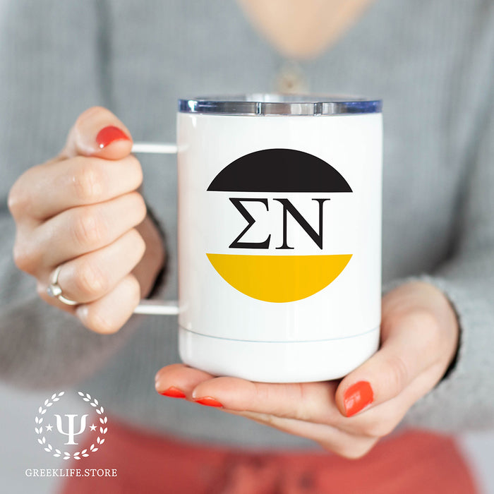 Sigma Nu Stainless Steel Travel Mug 13 OZ