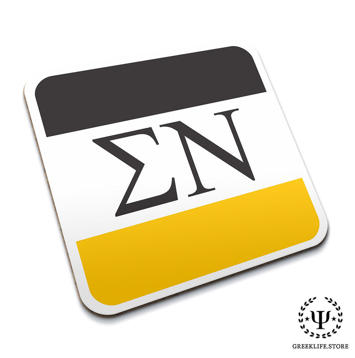 Sigma Nu Beverage Coasters Square (Set of 4)