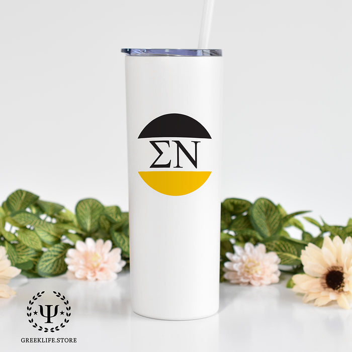 Sigma Nu Stainless Steel Skinny Tumbler 20 OZ