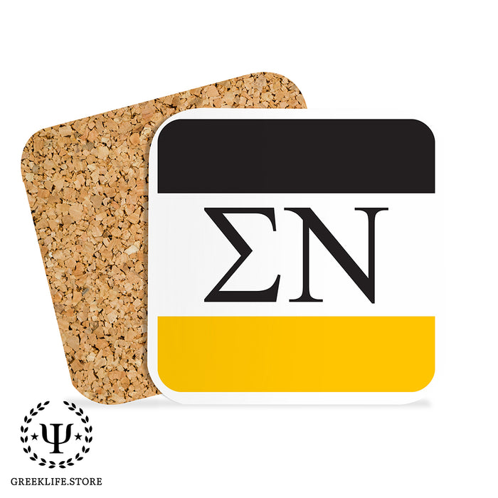 Sigma Nu Beverage Coasters Square (Set of 4)