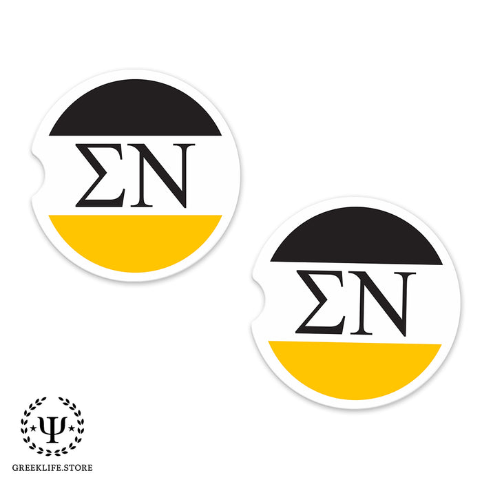 Sigma Nu Car Coasters (Set of 2)