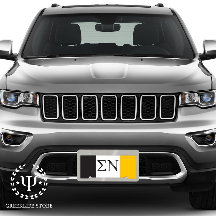 Sigma Nu Decorative License Plate
