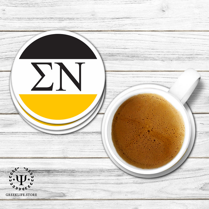 Sigma Nu Beverage Coasters Round (Set of 4)
