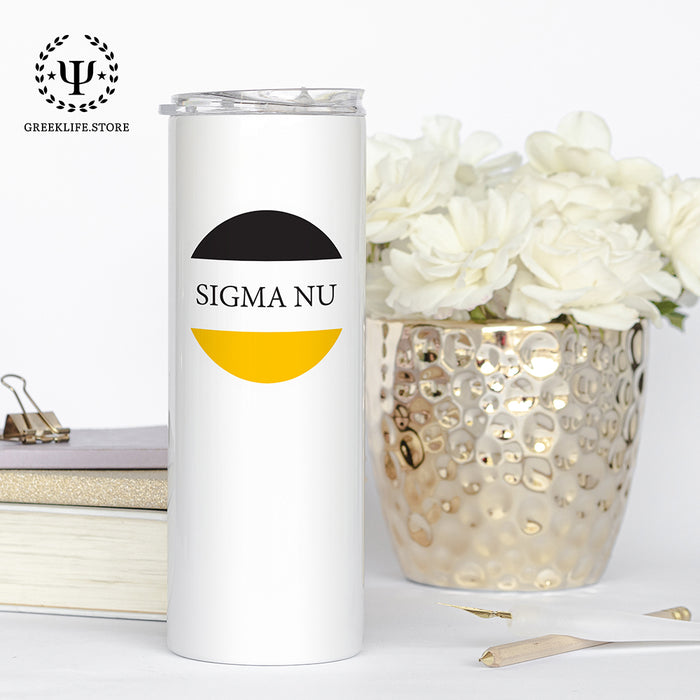 Sigma Nu Stainless Steel Skinny Tumbler 20 OZ