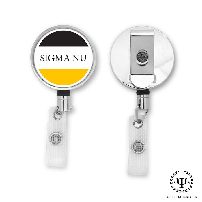 Sigma Nu Badge Reel Holder
