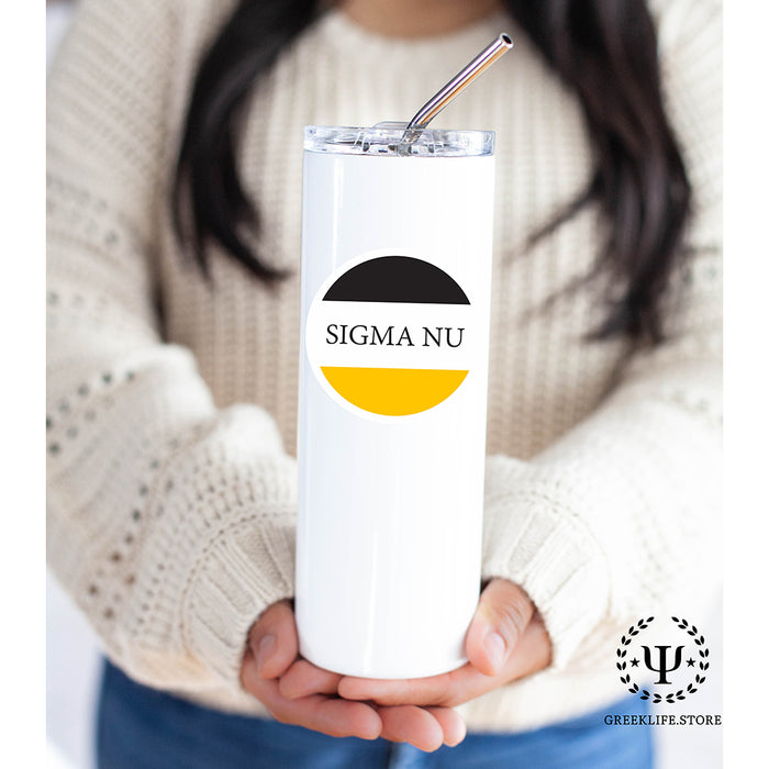Sigma Nu Stainless Steel Skinny Tumbler 20 OZ