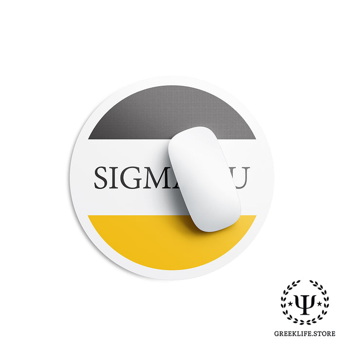 Sigma Nu Mouse Pad Round