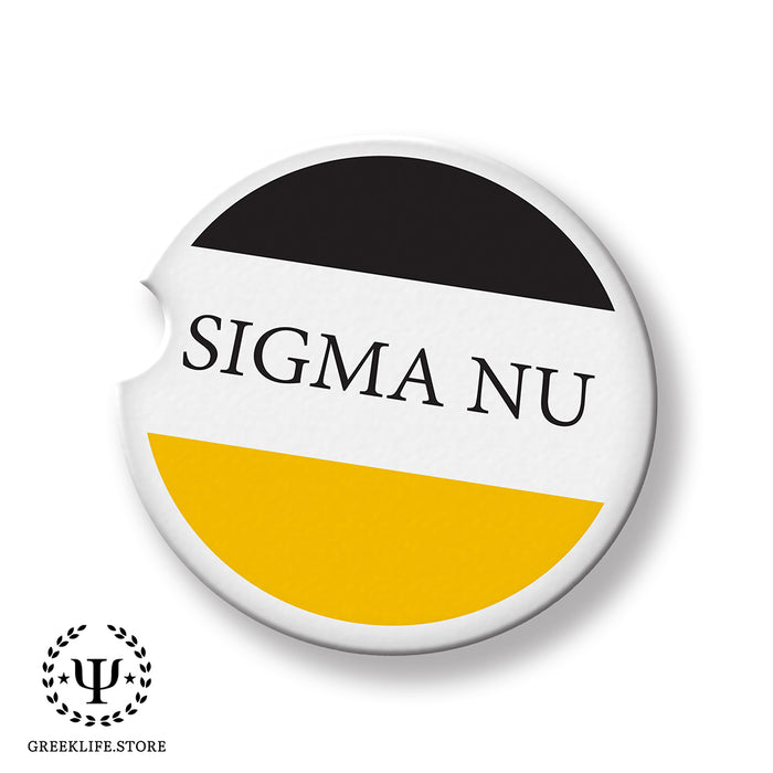 Sigma Nu Car Coasters (Set of 2)