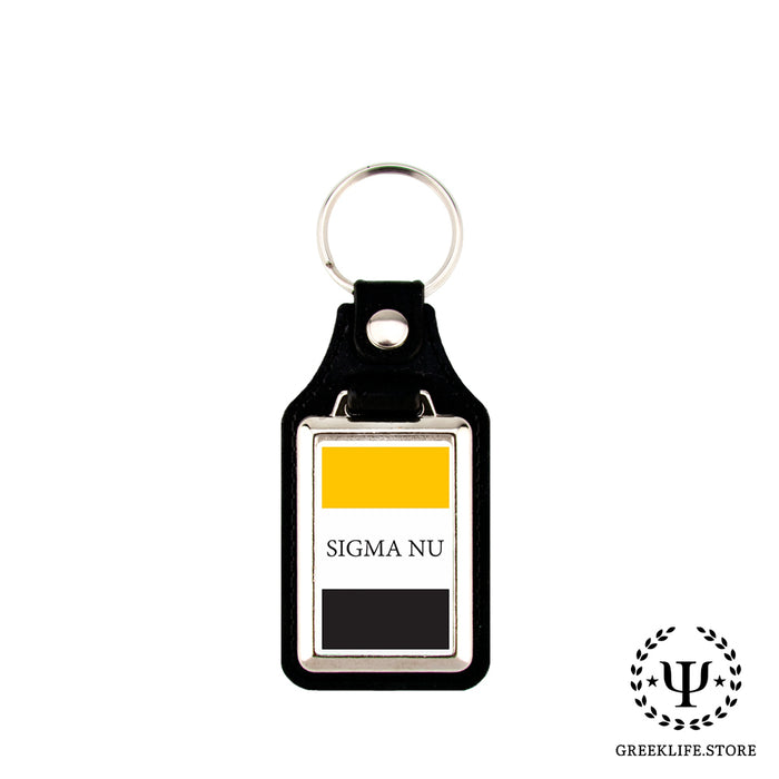 Sigma Nu Keychain Rectangular