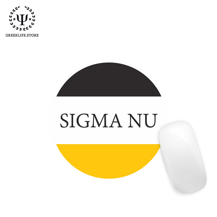 Sigma Nu Mouse Pad Round