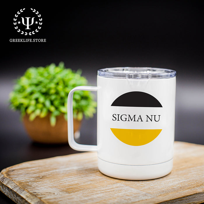 Sigma Nu Stainless Steel Travel Mug 13 OZ