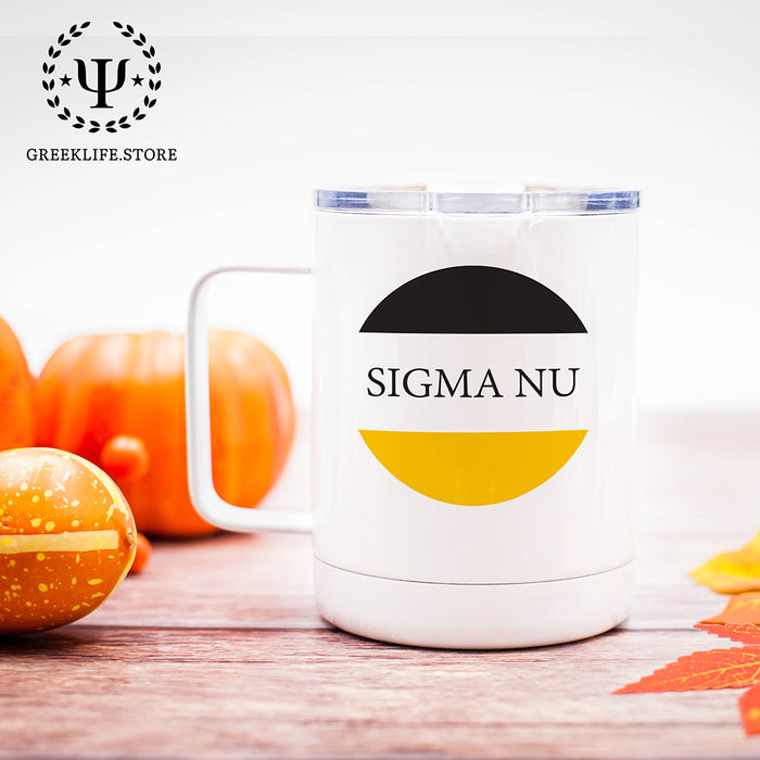 Sigma Nu Stainless Steel Travel Mug 13 OZ