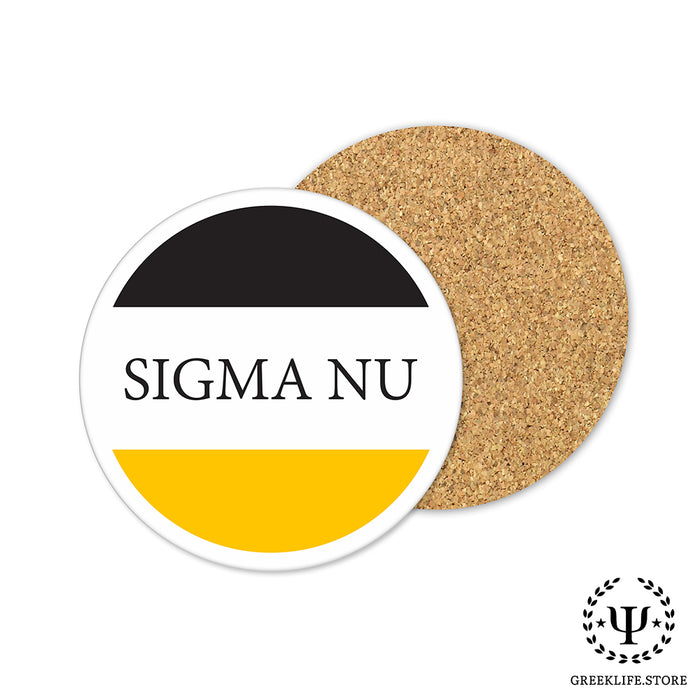 Sigma Nu Beverage Coasters Round (Set of 4)