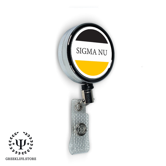 Sigma Nu Badge Reel Holder