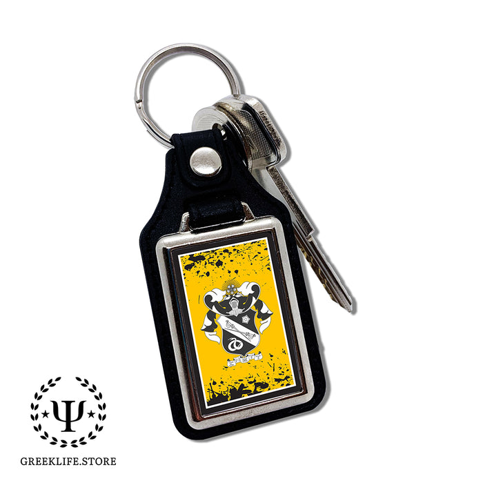 Sigma Nu Keychain Rectangular