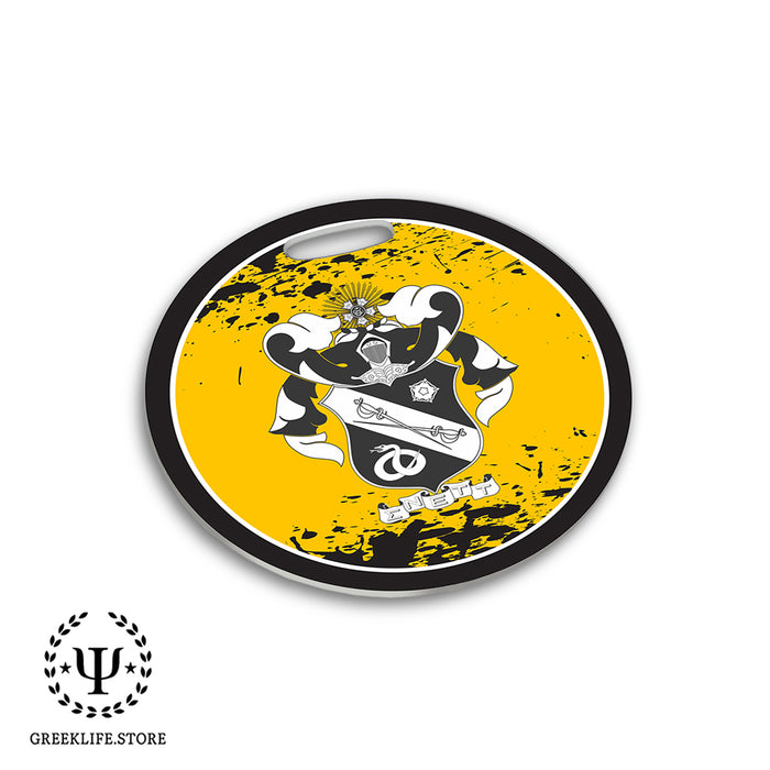 Sigma Nu Luggage Bag Tag (round)