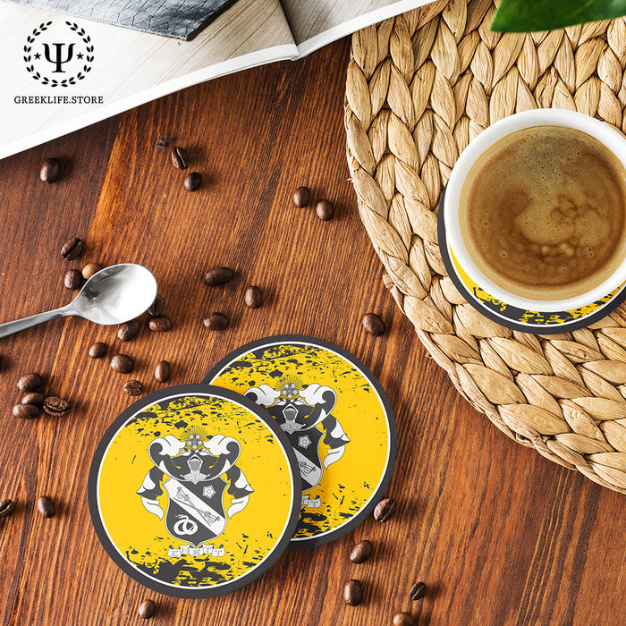 Sigma Nu Beverage Coasters Round (Set of 4)