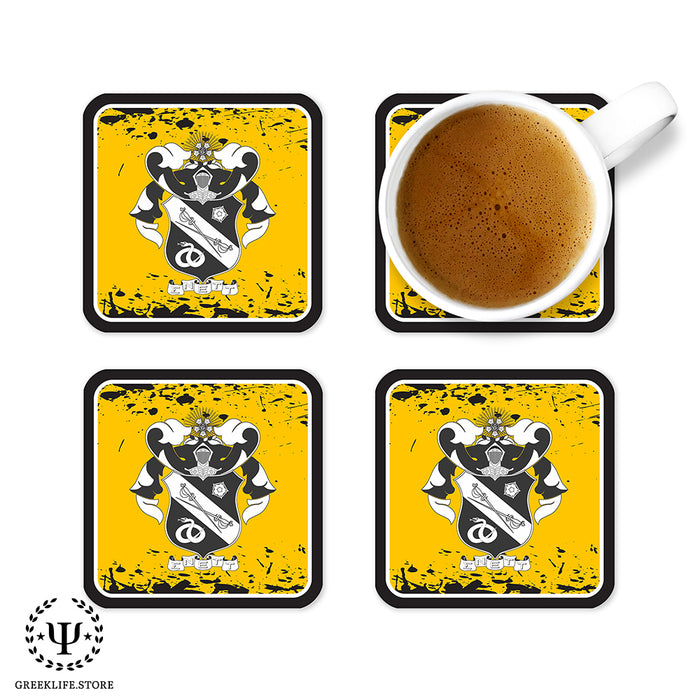 Sigma Nu Beverage Coasters Square (Set of 4)