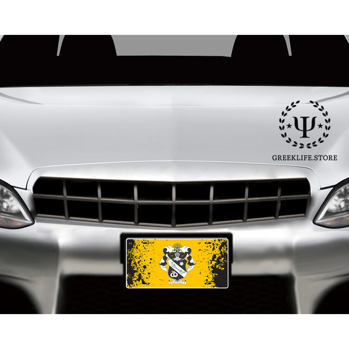 Sigma Nu Decorative License Plate