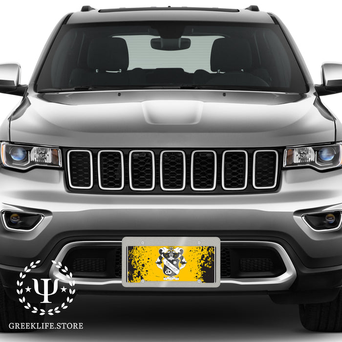 Sigma Nu Decorative License Plate