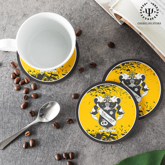 Sigma Nu Beverage Coasters Round (Set of 4)
